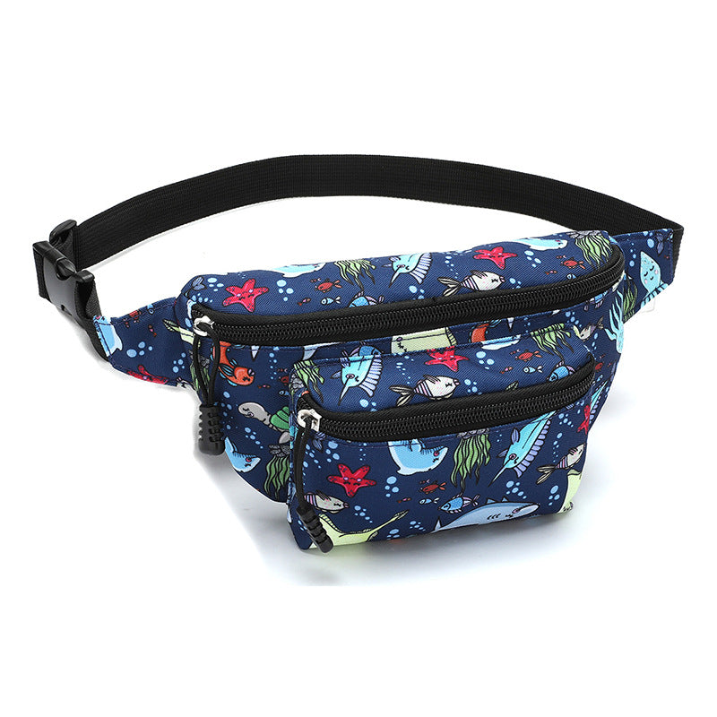 Wholesale Children's Cartoon Pattern Oxford Cloth Chest Bag